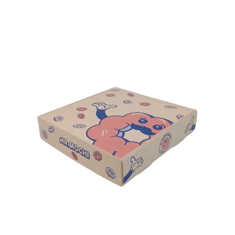 The Industry Low Price Takeout Donut Packaging Food Paper Box