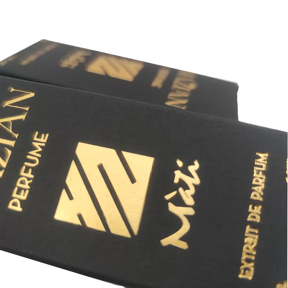 Free Sample Wholesale Custom Luxury Perfume Gift Box Hot Stamping Gold Foil Cosmetics Paper Box for Lipstick Tube Packaging Box