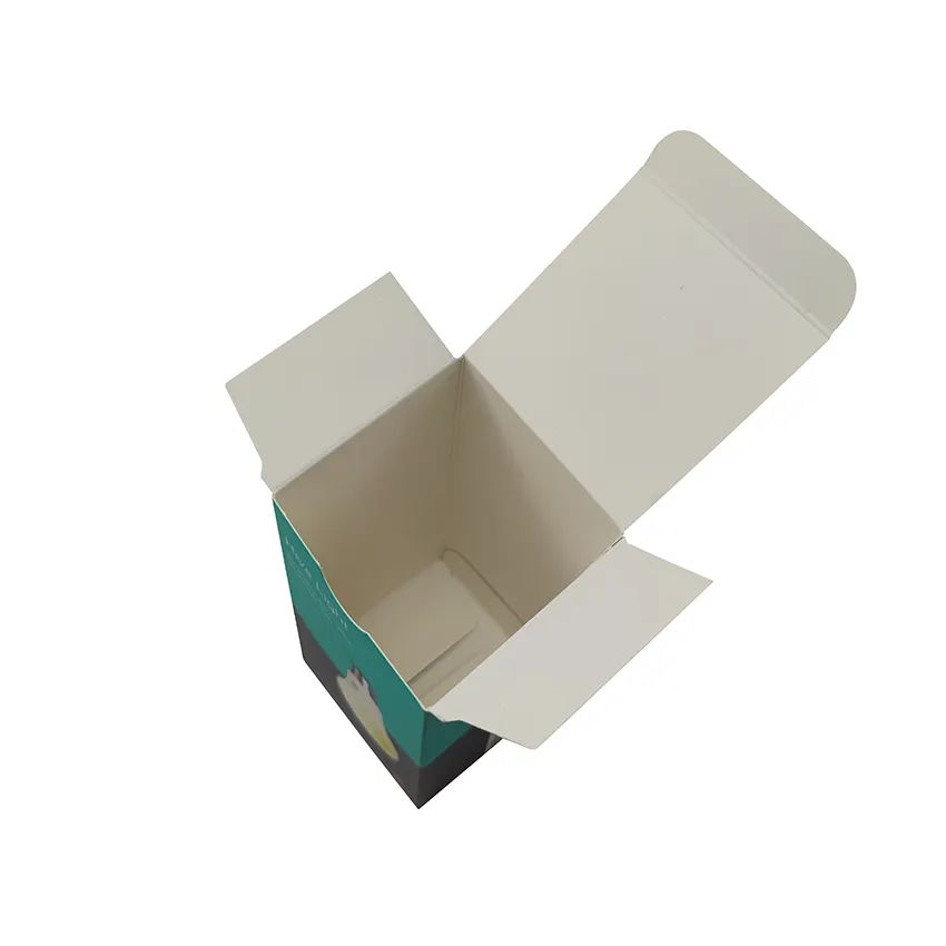 Customized Recyclable White Card Consumer Electronics Led Light Bulb Packaging Box