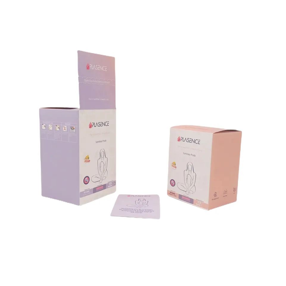 Manufacturer wholesale custom logo color folding female items box for women