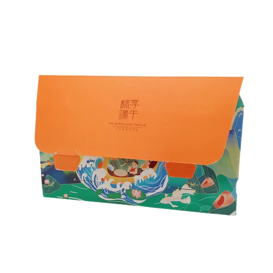 customised zongzi packaging the Dragon Boat Festival zongzi gift box packaging