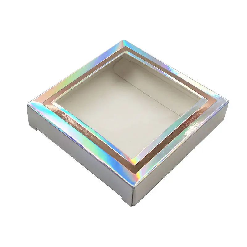 New design Customized printed eye lash packaging box with logo Hot stamping lash packaging Cosmetics paper box