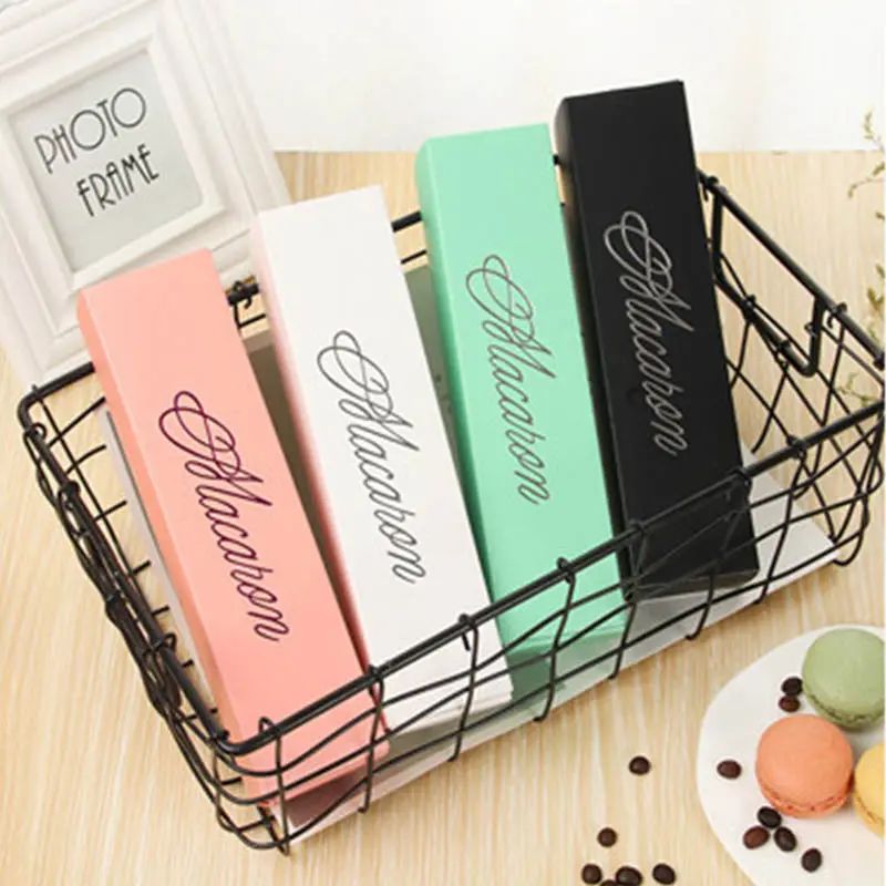Box Pastry Bakery Packaging Paper Custom Window Donuts Gift Windows Clear Lid Macaron Cupcake Size Food Donut Boxes