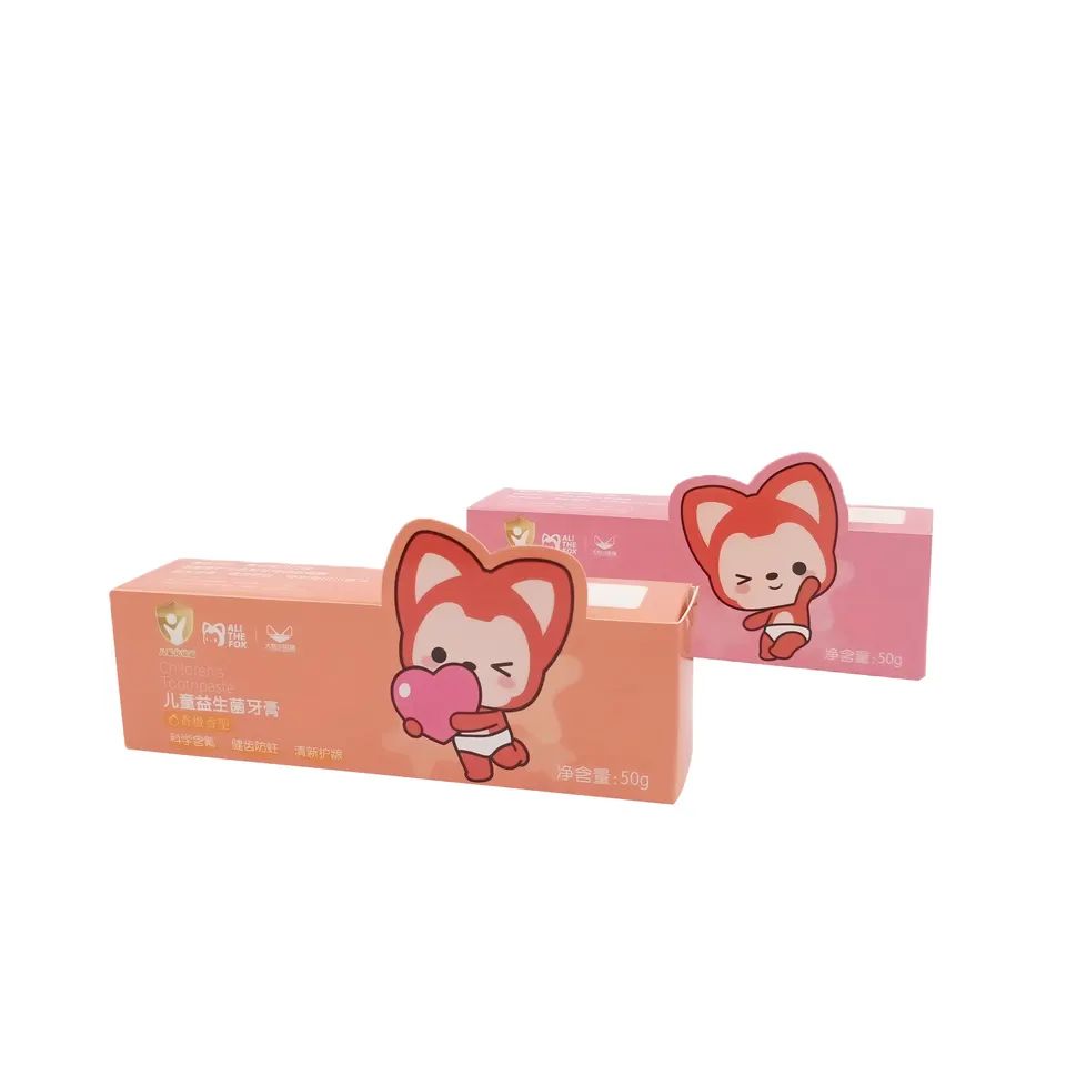 reasonable price Custom Printing Thick Card Toothpaste Box Packaging delicate appearance toothpaste paper box For Cosmetic Tool