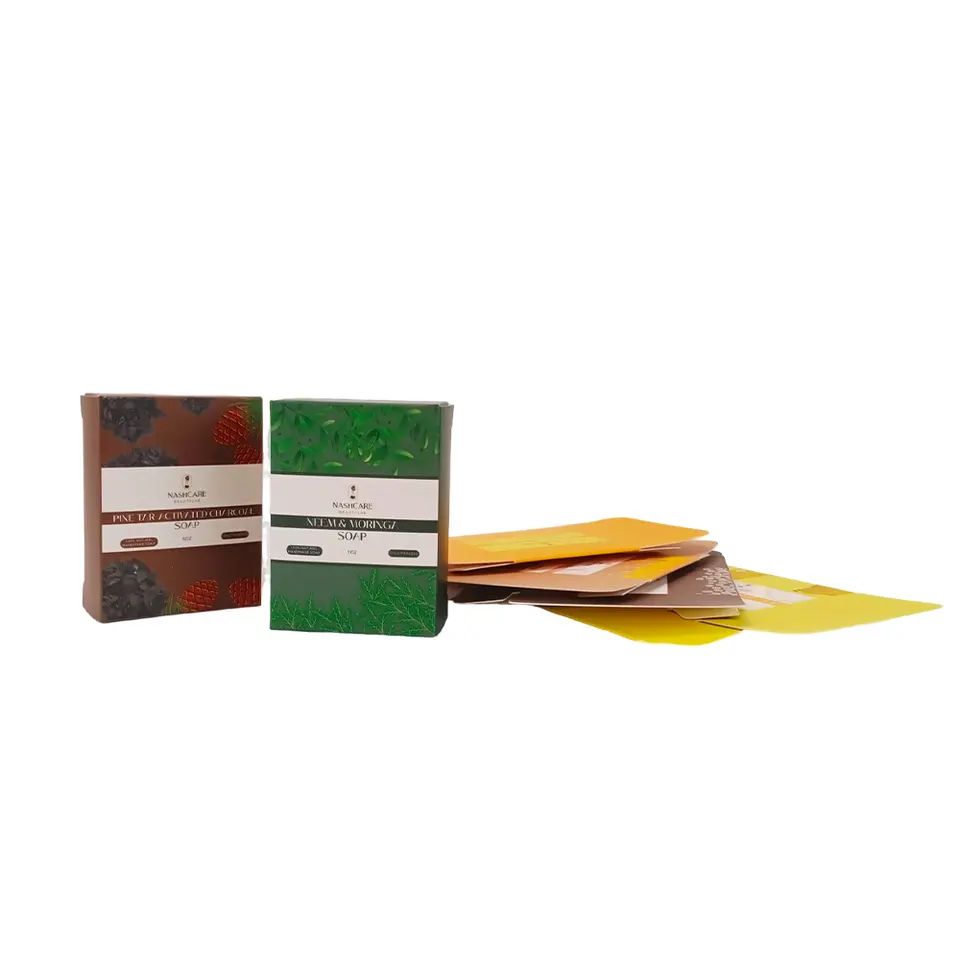 Custom Eco Friendly Recycled Cardboard Paper Packing Bar Soap Packaging Box For Gift