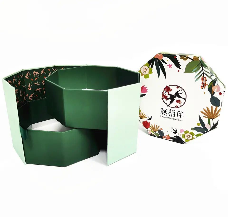 High Quality Custom Cardboard Health Care Product Cubilose Bird Nest Gift Paper Birdnest Packaging Box Gift Boxes