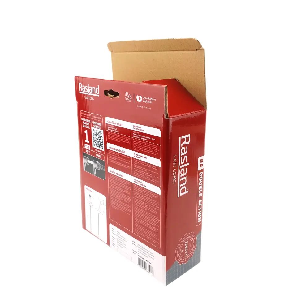 Manufacture custom printing private logo shower packaging box cardboard