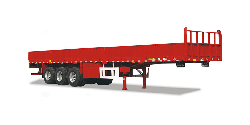 Side wall semi-trailer