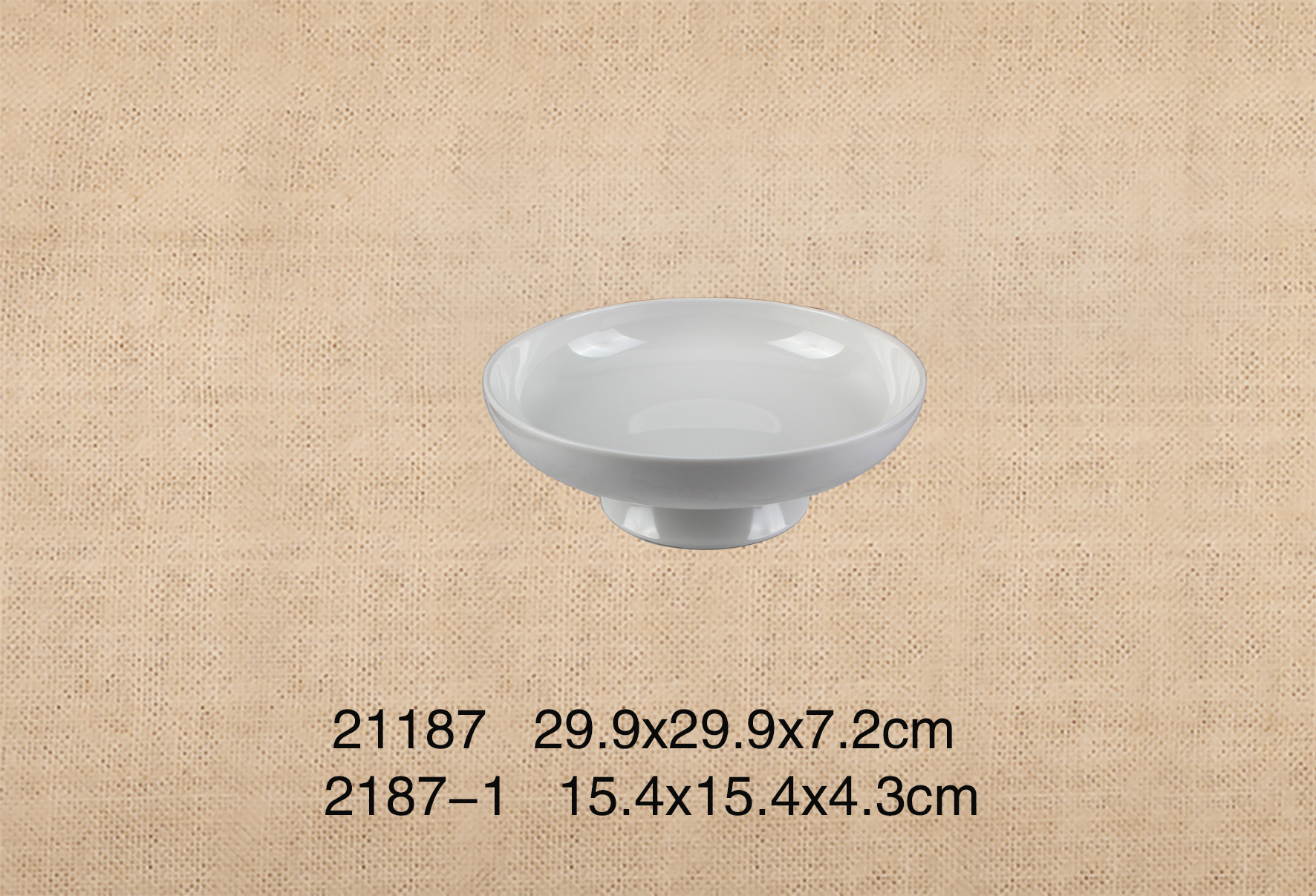 21187-21187-1  11.8寸带底座圆碗（身）+ 11.8寸带底座圆碗（底）