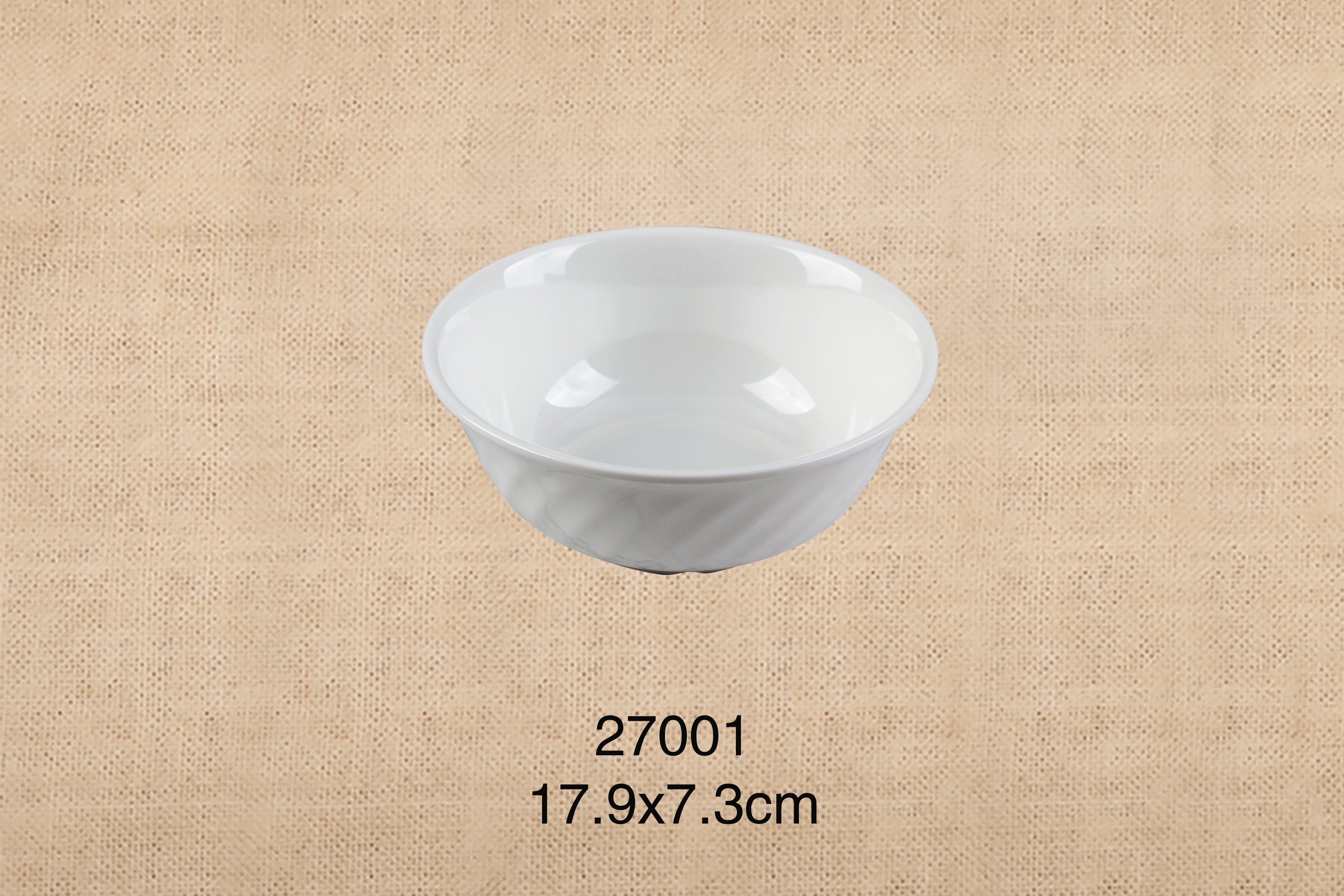 27001   7寸斜纹碗