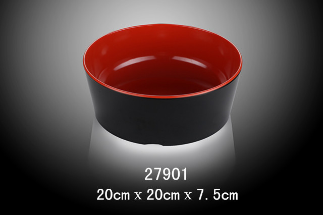 7.9寸大碗（双色红和黑）
