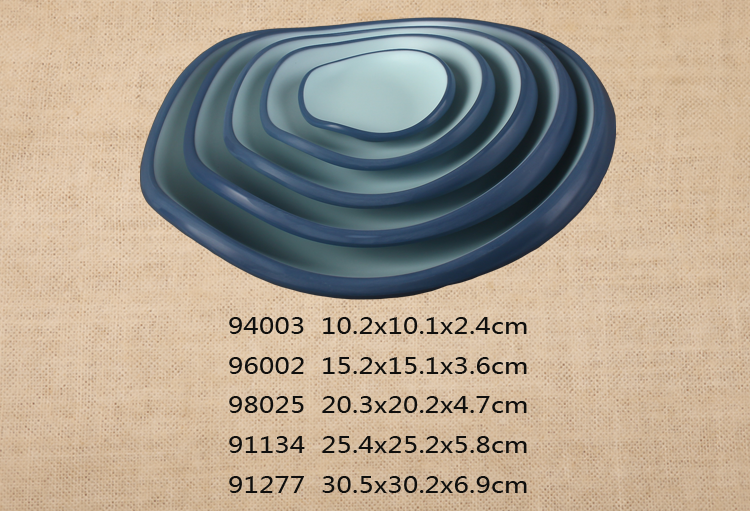 4寸/6寸/8寸/10寸/12寸异型花边圆盘