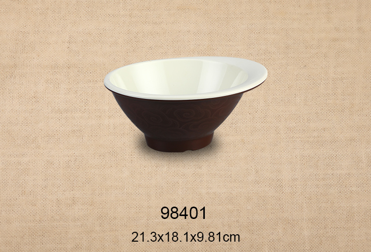 8.4寸帽碗（双色咖啡和米黄）