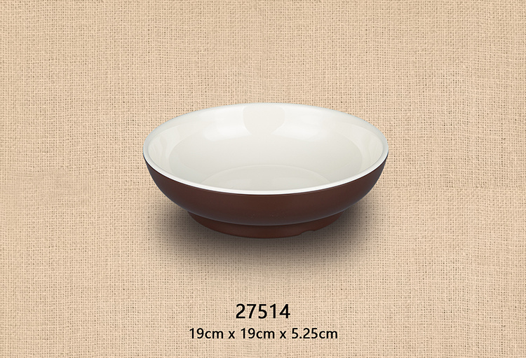 7.5寸汤碗（双色咖啡和米黄）