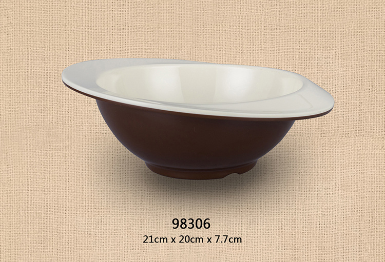 8.3寸帽碗（双色咖啡和米黄）
