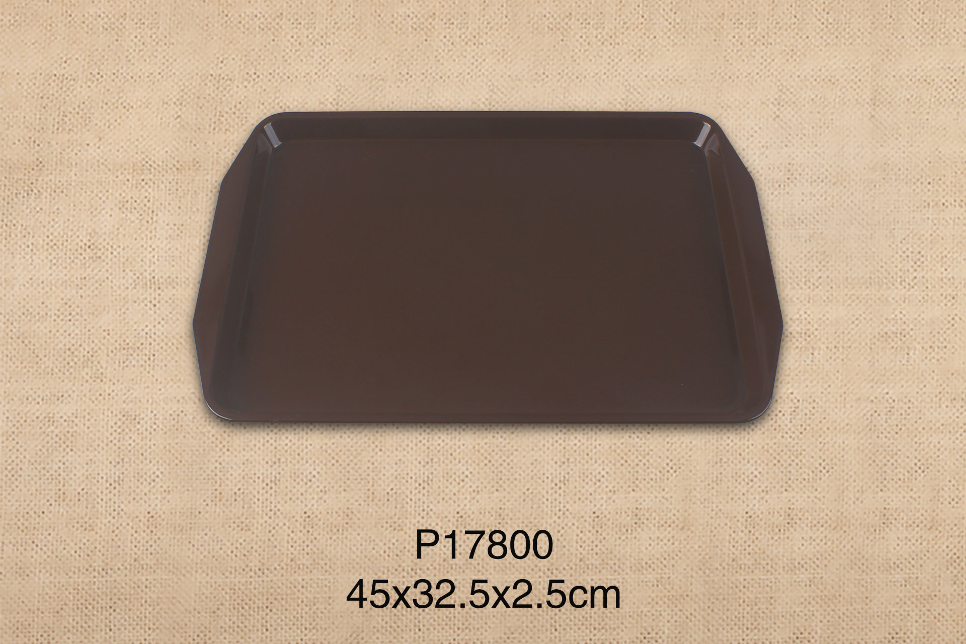 托盘P17800咖啡色ABS