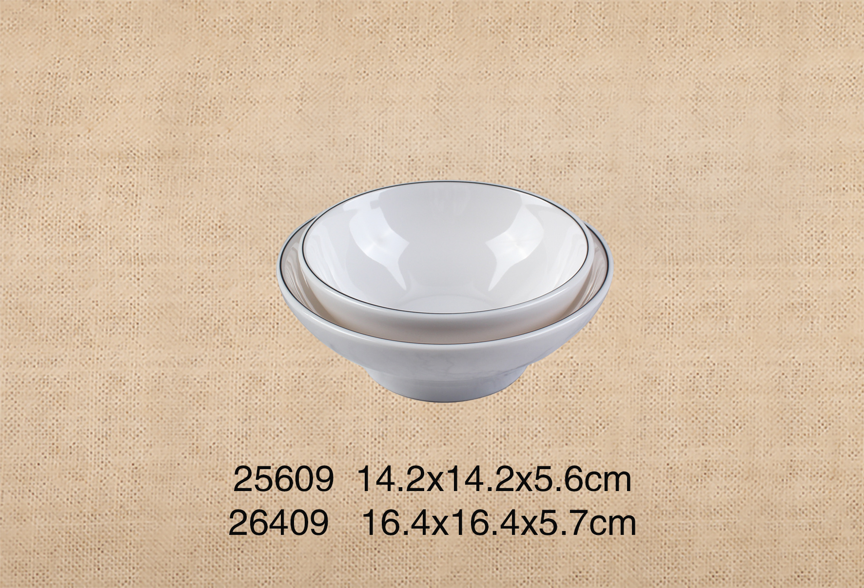 25609-26409   5.6+6.4寸圆碗