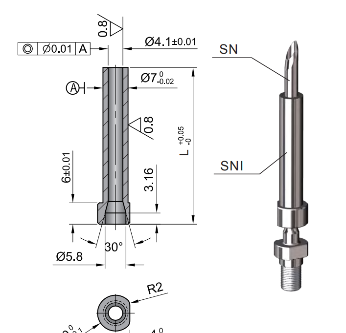 The Function of The Sliding Pins in The Mold Ejector Pins Series