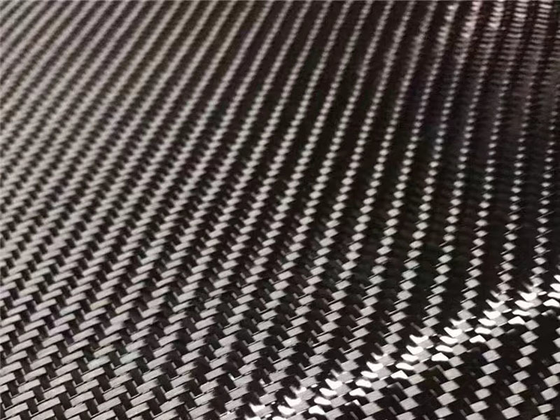 Carbon fiber plain and twill fabrics