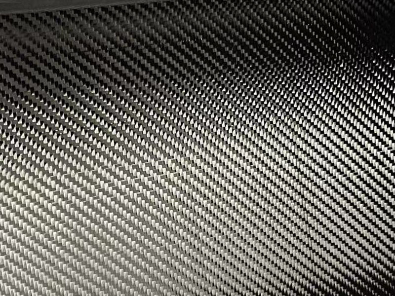 Carbon fiber plain and twill fabrics