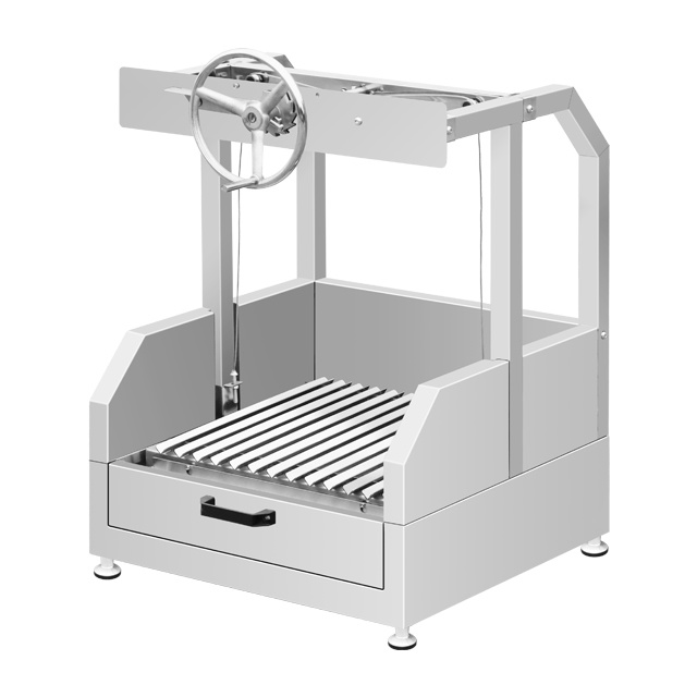 Stainless Steel Rotating lifting Charcoal BBQ Grill EB-W50