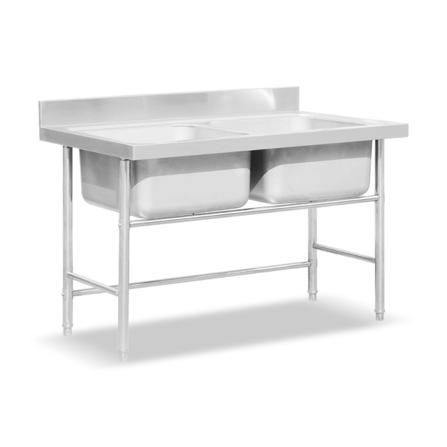 Double Sink Bench(Mould Made Top & Bowl) BN-S42 BN-S43