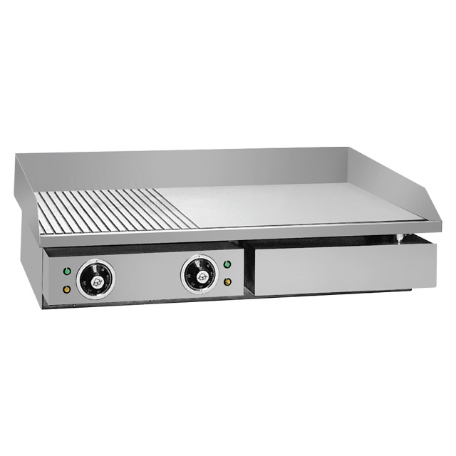 Electric Griddle (1/2Flat  & 1/2Grooved) BN-822A