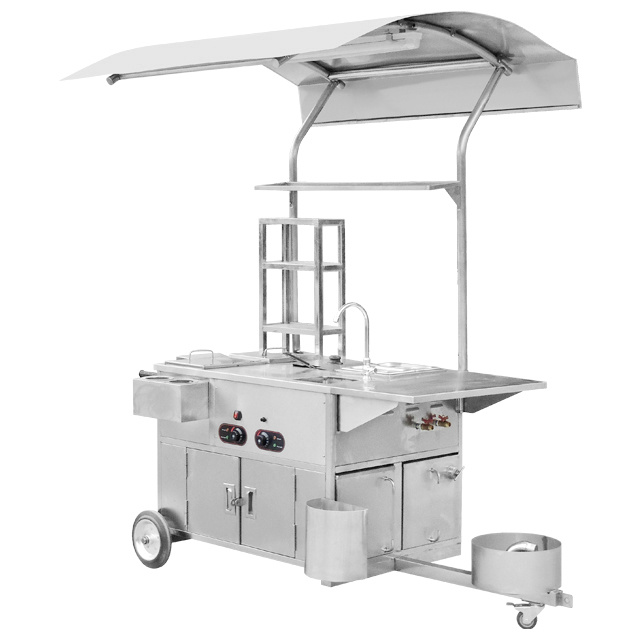 Multi-Functional Snack Cart BN-618