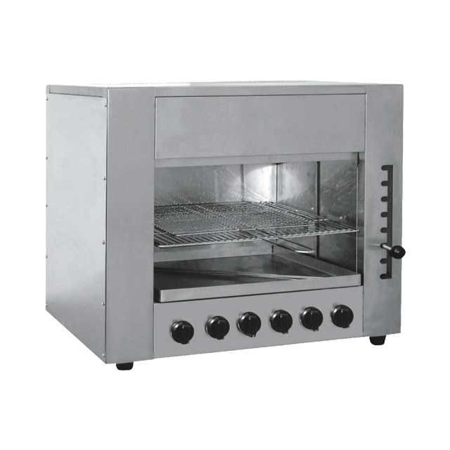 Gas Salamander with 6 burners GB-16