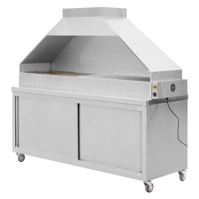 stainless steel charcoal bbq grill EB-W14