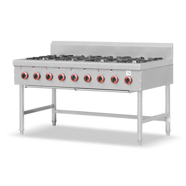 Assembled Gas Range With 4/6/8 Burners BN-4K/6K/8K