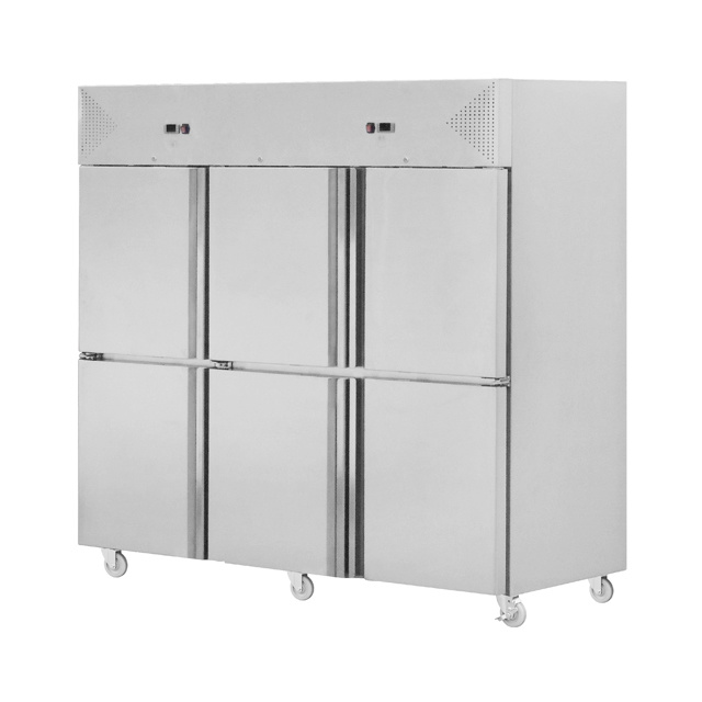 Stainless steel hotel kitchen equipment refrigeration equipment 