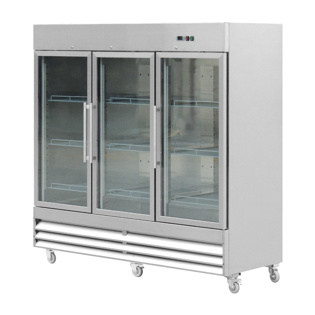 不锈钢美款立式冷柜 BN-UC72R3G
