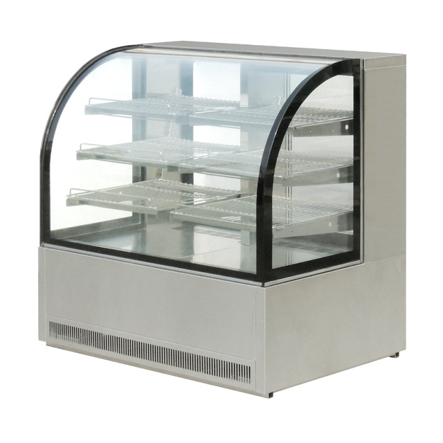 Foshan refrigeration equipment commercial stainless steel cake refrigerator showcase fridge cake bakery display case  BN-CU12