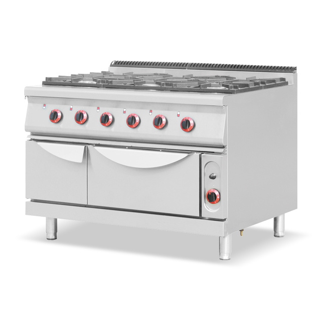 Gas Range With 6 Burners & Oven BN-G811