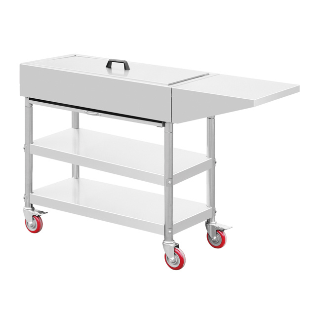Stainless Steel Rotating BBQ Grill EB-W37