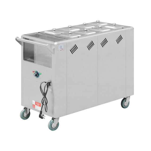 8 Pan Porridge Trolley BN-A08-E