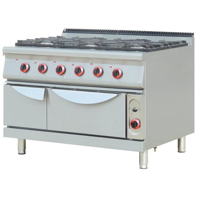 Gas Range With 6 Burners & Oven BN-G811