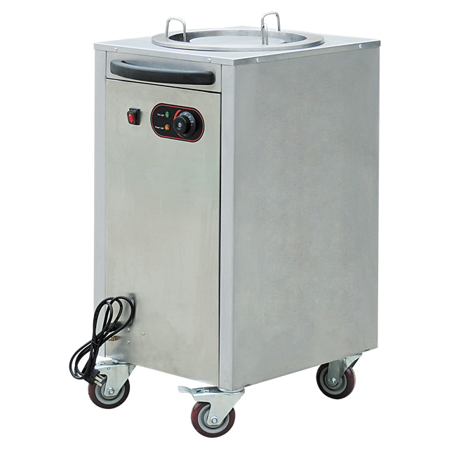 One Head dish warming Dispenser Trolley BN-B26