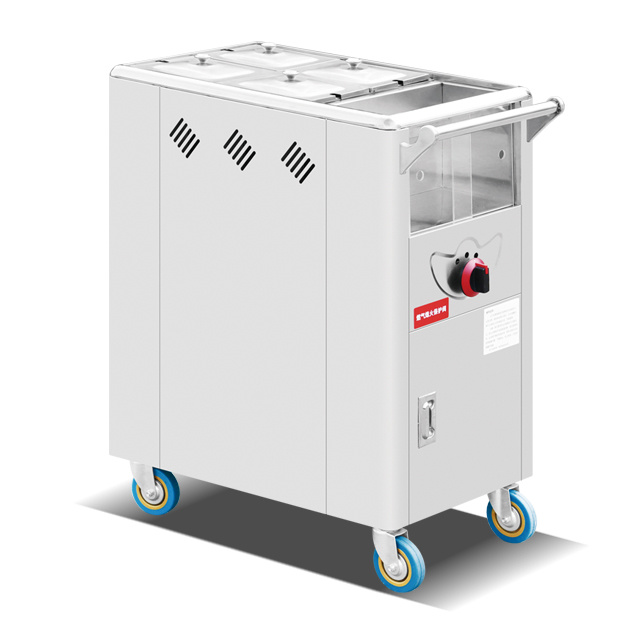 Gas 4 Pan Porridge Trolley BN-A15-4G