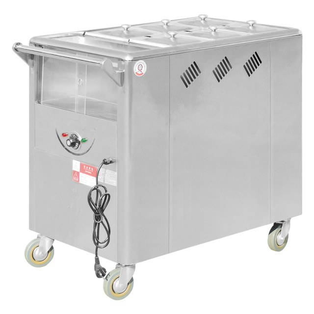 6 Pan Porridge Trolley BN-A6-E