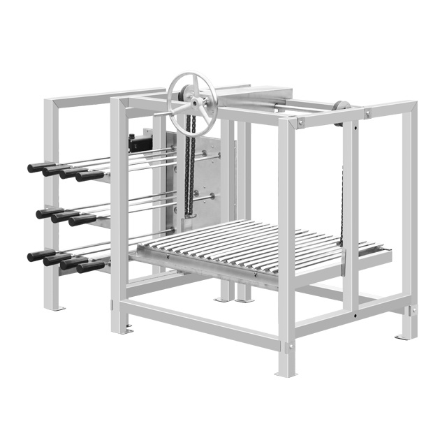 Stainless Steel Rotating lifting Charcoal BBQ Grill EB-W39
