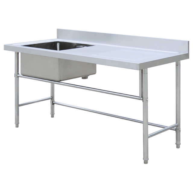 Single Sink With Drain Board (Stretching surface) BN-S34 BN-S36