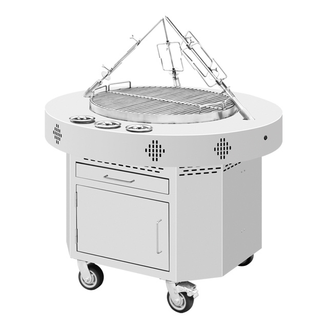 Stainless Steel Charcoal BBQ Grill EB-W61