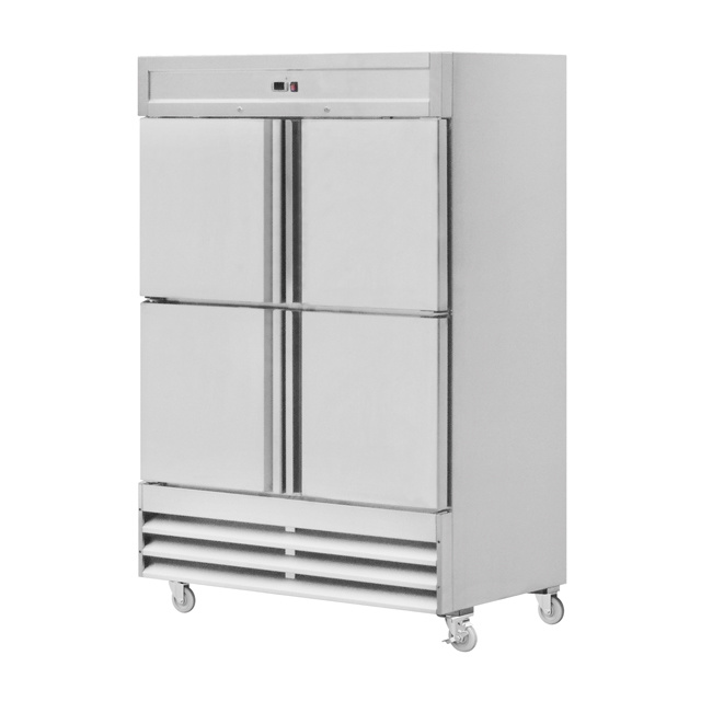 Stainless steel hotel kitchen equipment refrigeration equipment 4 Doors Upright Refrigerator Freezer BN-UC47R4H