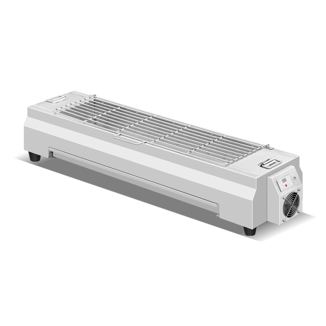 Stainless Steel Rotating Charcoal BBQ Grill EB-W84