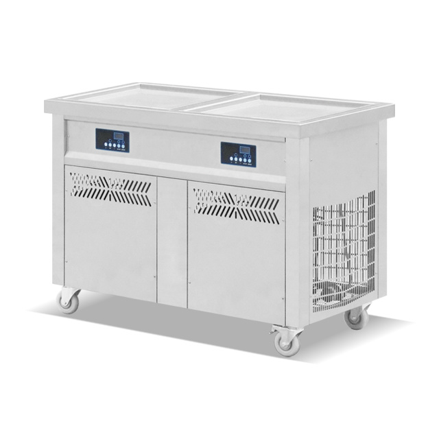 Stainless steel Fried Cream Roller Machine BN-FI50SD