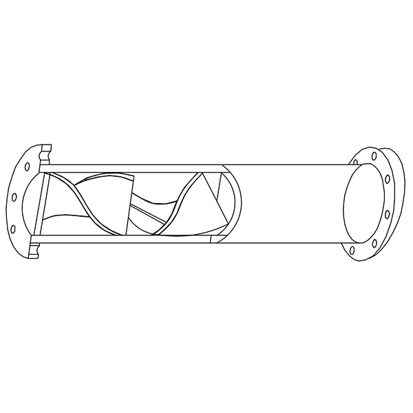 VSKL型浆氯静态混合器
