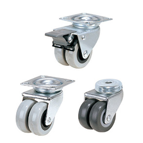 Twin casters and Medical caster