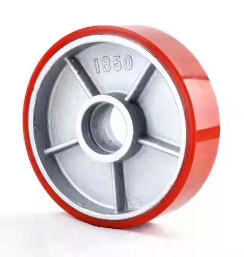 Fork lift pallet wheel